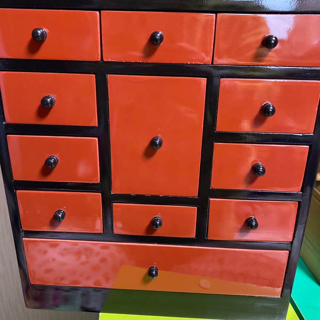 小物入れ　引き出し　和風