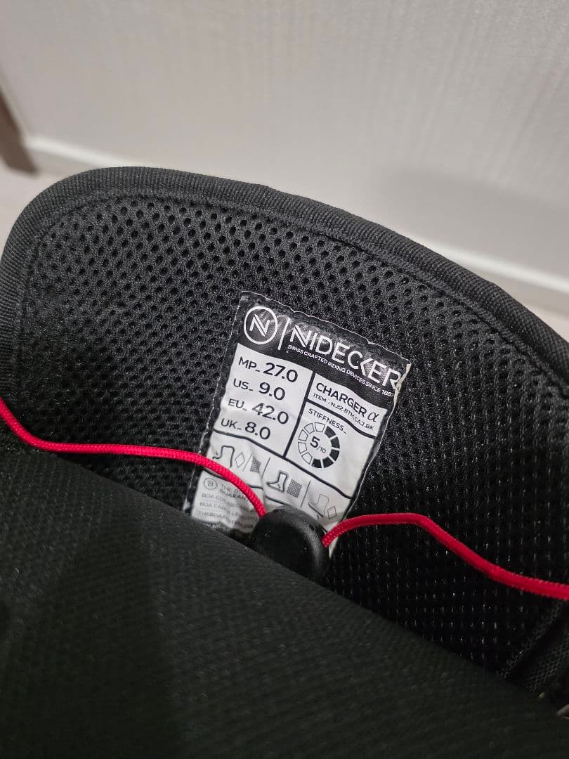 極美品⭐Nidecker Charger α スノーボードブーツ
