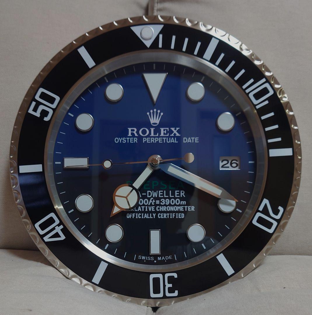 掛け時計 ロレックス シードウェラーディープシー