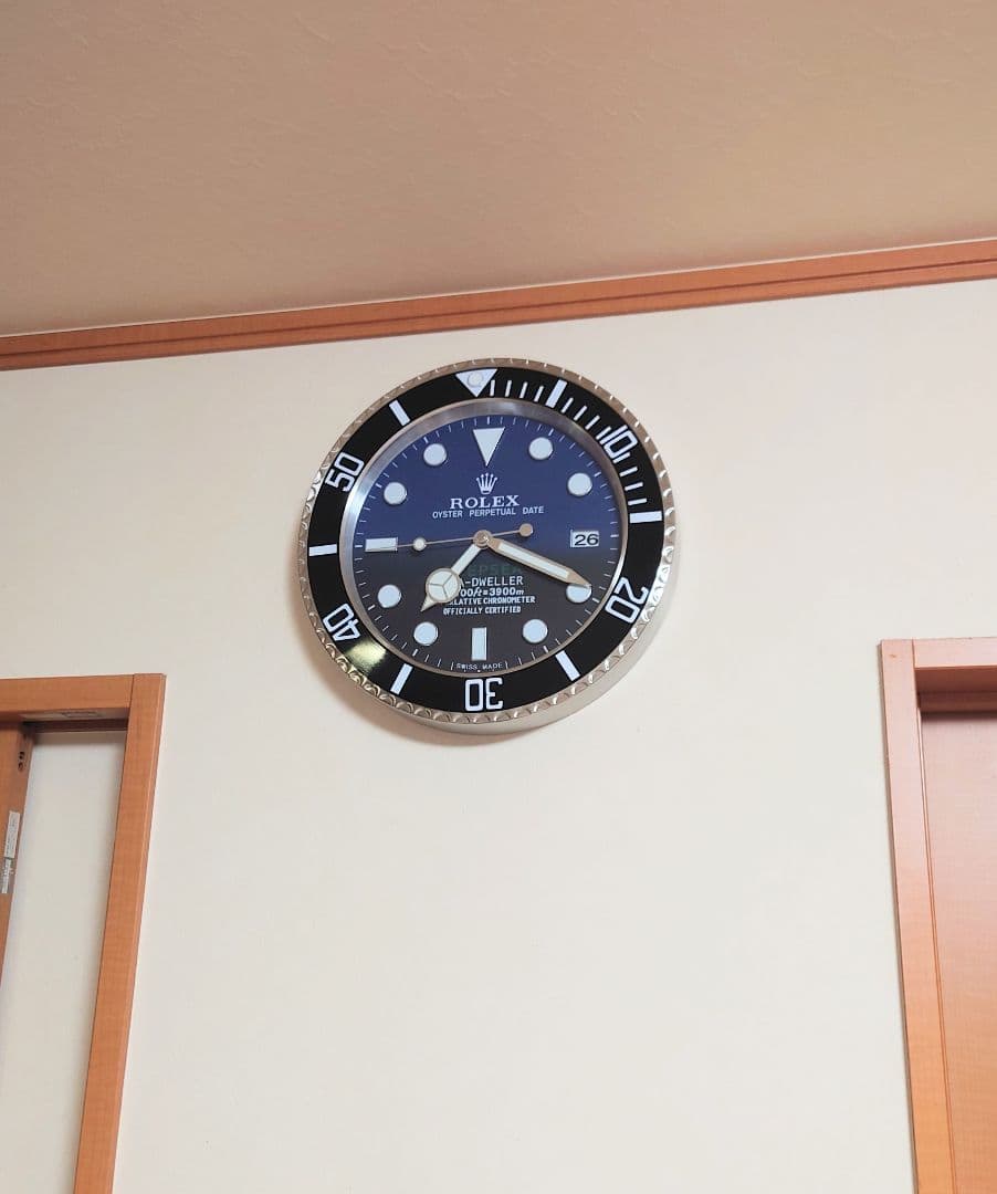 掛け時計 ロレックス シードウェラーディープシー