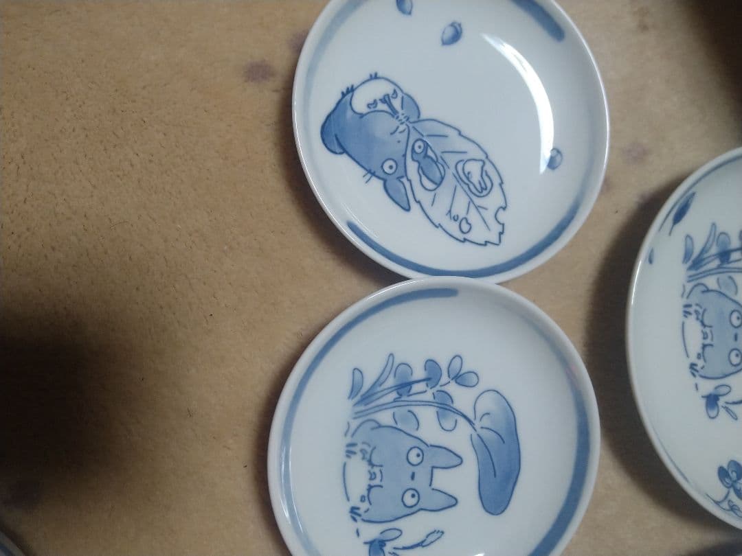 となりのトトロ（二馬力）のりたけ皿6枚