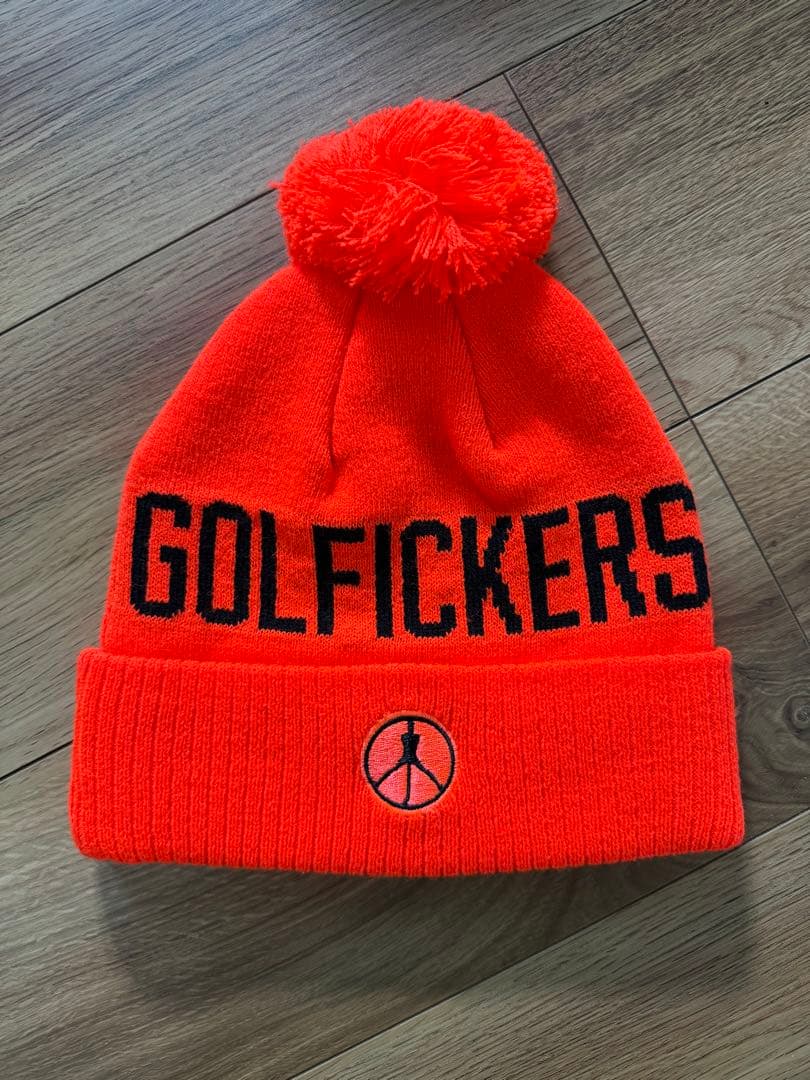 ゴルフィッカーズ　ニットキャップ　ニット帽　golfickers