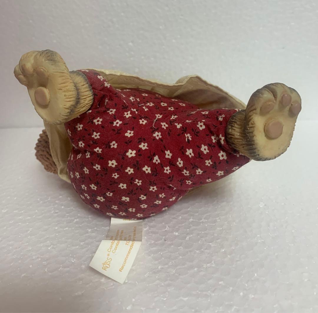 RUSS Berrie 熊　ビンテージドール　置物　アンティーク カントリ