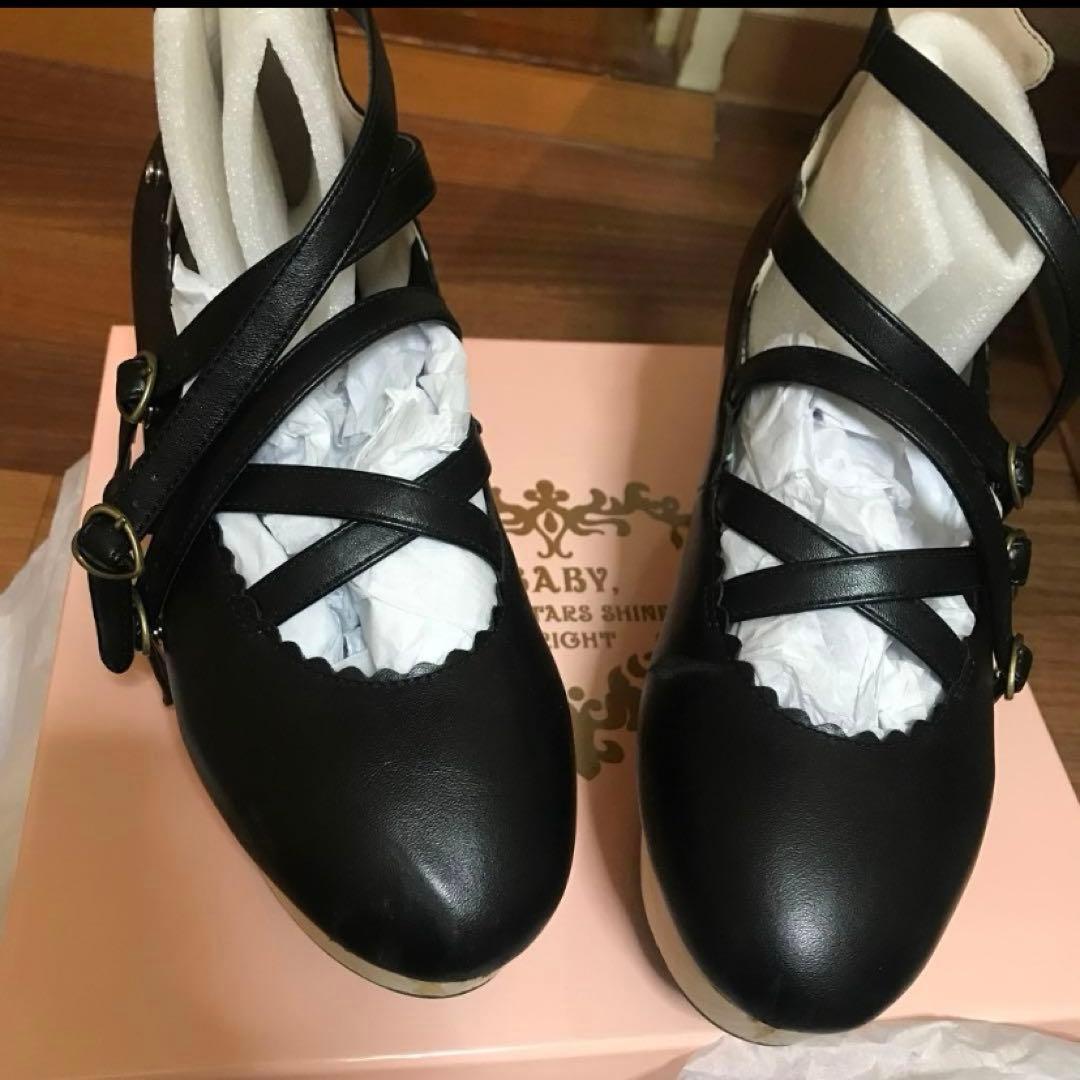 最終値下げ　Lサイズ　ヴィクトアールシューズ　baby ロリィタ