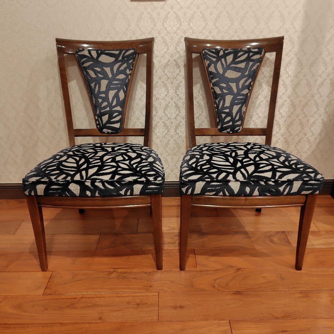 カリモク　ドマーニ　椅子2脚セット