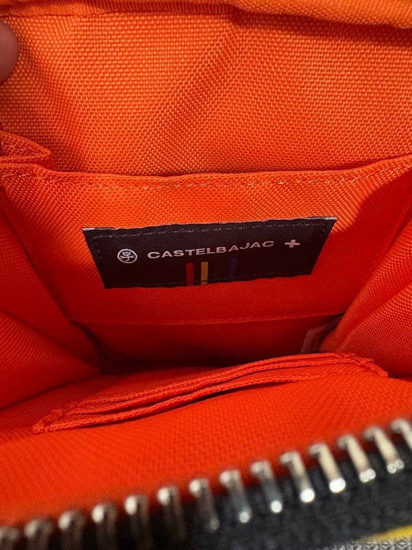 CASTELBAJAC ボディバッグ イエロー 041101 定価18,150円