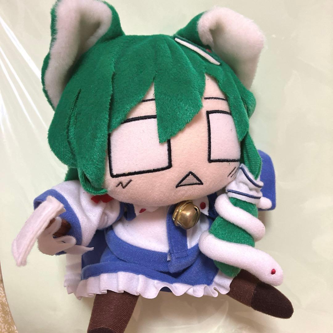 魔*ス様 東方　ねこちやさにゃえ　ぬいぐるみ 東風谷早苗