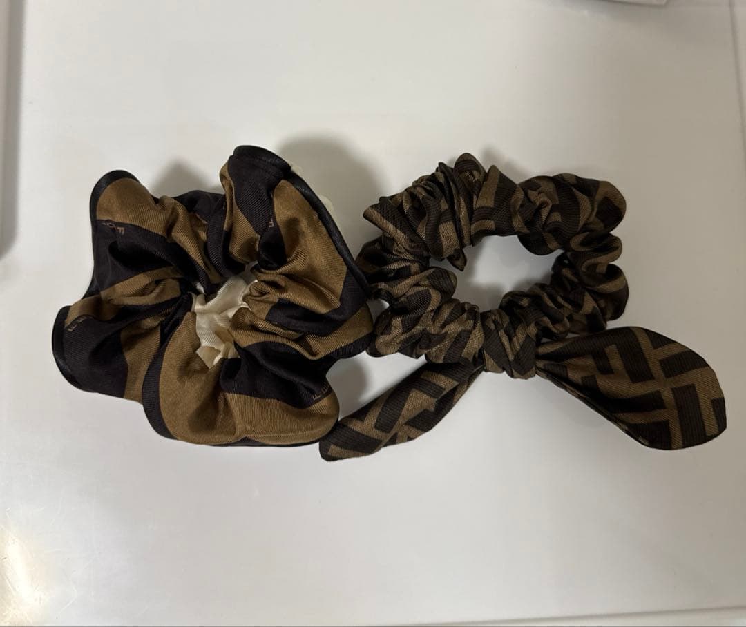 FENDI シルク へアバンド2点セット