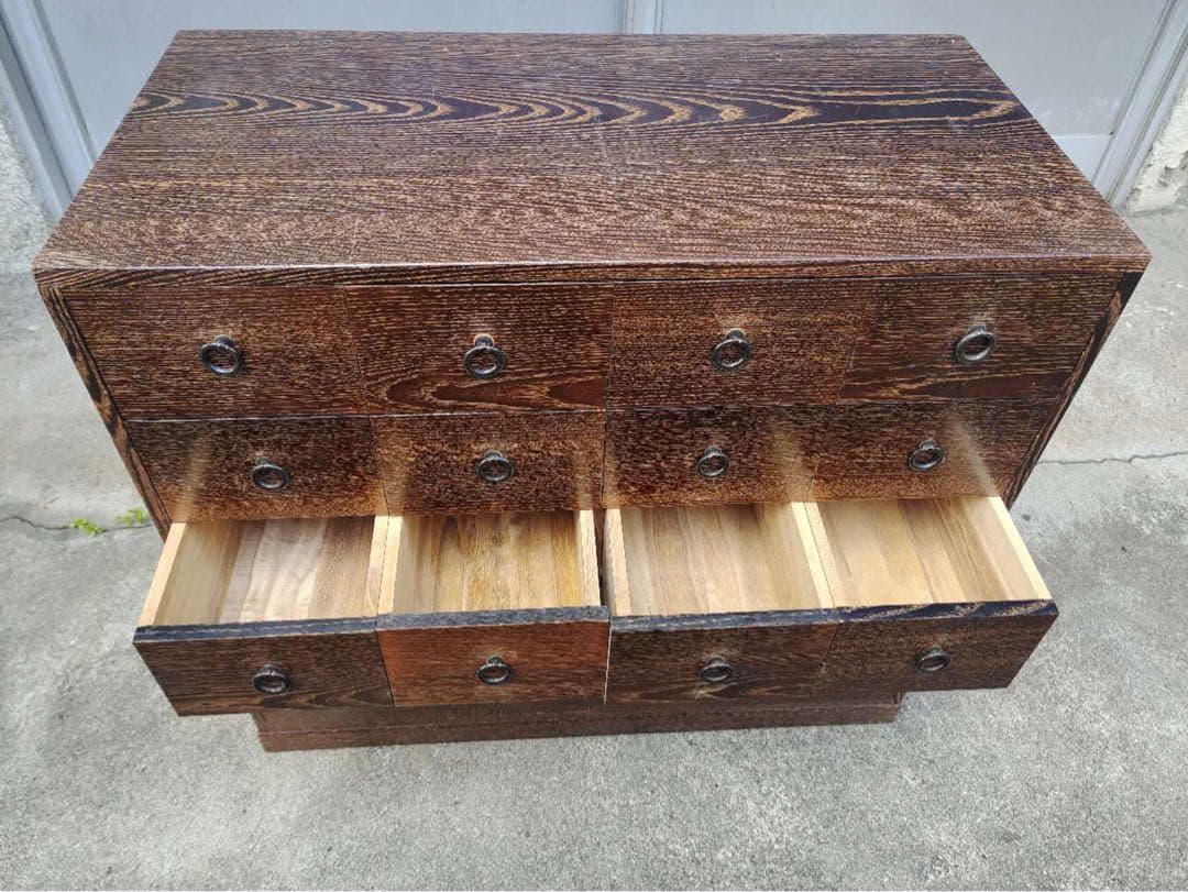 時代箪笥 和箪笥 欅 民芸家具 収納 整理箪笥 引き出し 古家具 小物入 薬箪笥