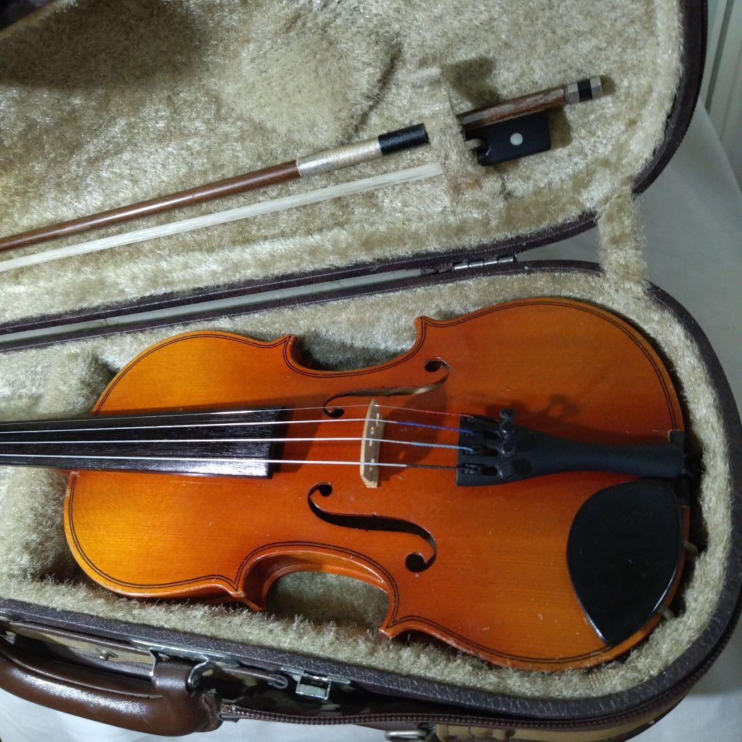 ♥特価♥1/8子供用スズキバイオリン♥メンテナンス済み♥弓ケ―ス松脂付き