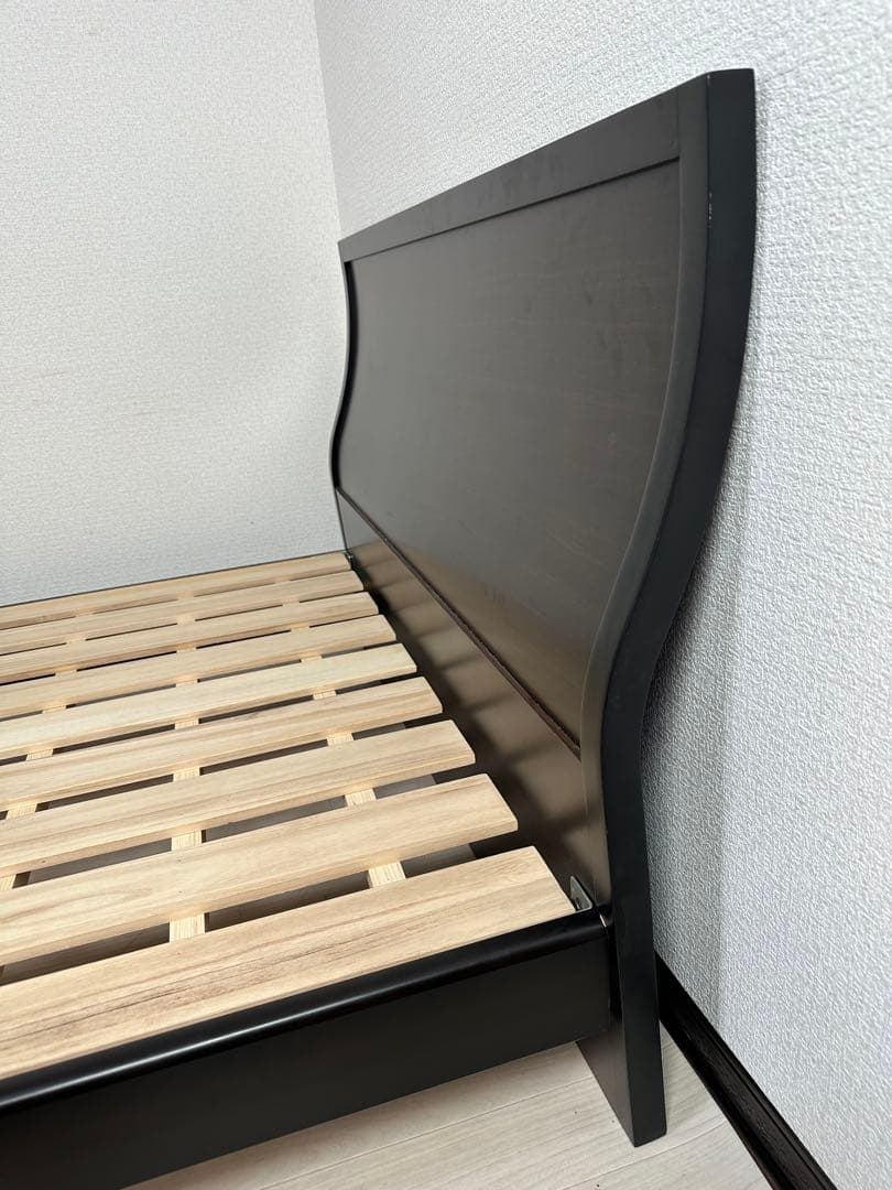 SIMMONS シモンズ セミダブル ベッドフレーム ダークブラウン .is2※