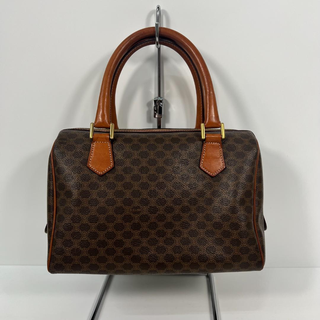 セリーヌ マカダム トリオンフ ボストンバッグ MBZ004