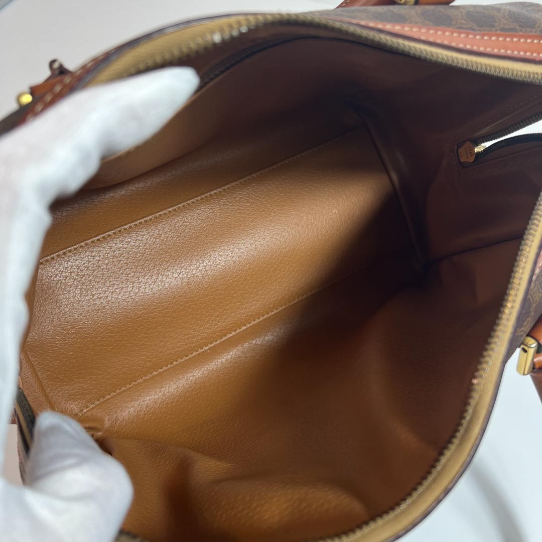 セリーヌ マカダム トリオンフ ボストンバッグ MBZ004