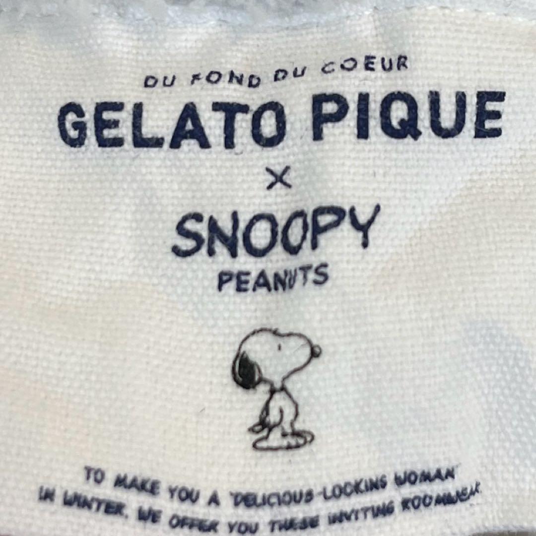 美品☆ ジェラートピケ　スヌーピー　セットアップ　フリーサイズ　ルームウェア