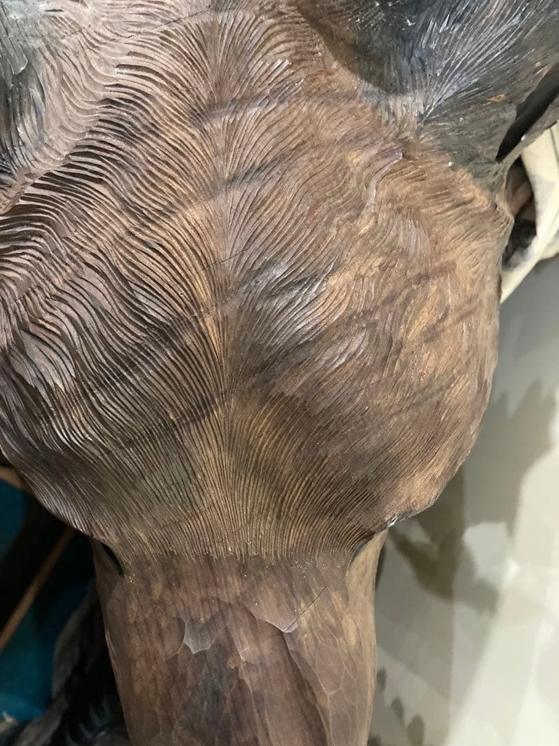 熊の木彫り(北海道)