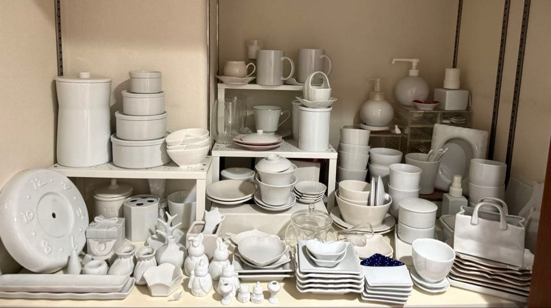 白磁　ガラス類　おまとめ　ポーセラーツにも