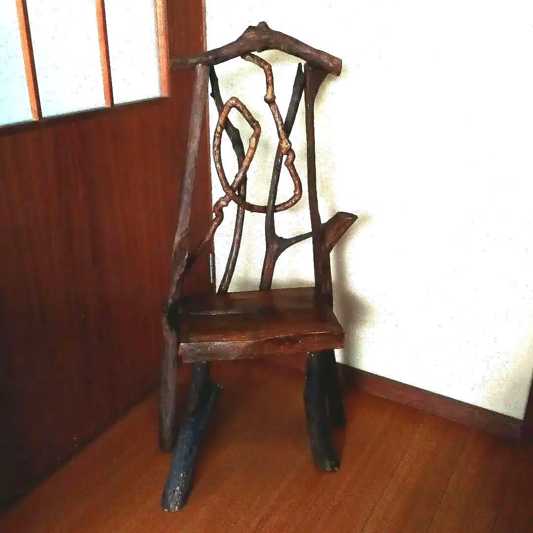 フランスアンティークチェア　椅子　フラワースタンド　花台チェア