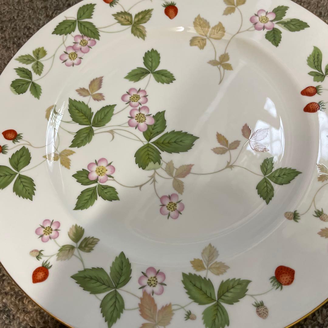  ワイルドストロベリー 皿 27.5cm3枚セット