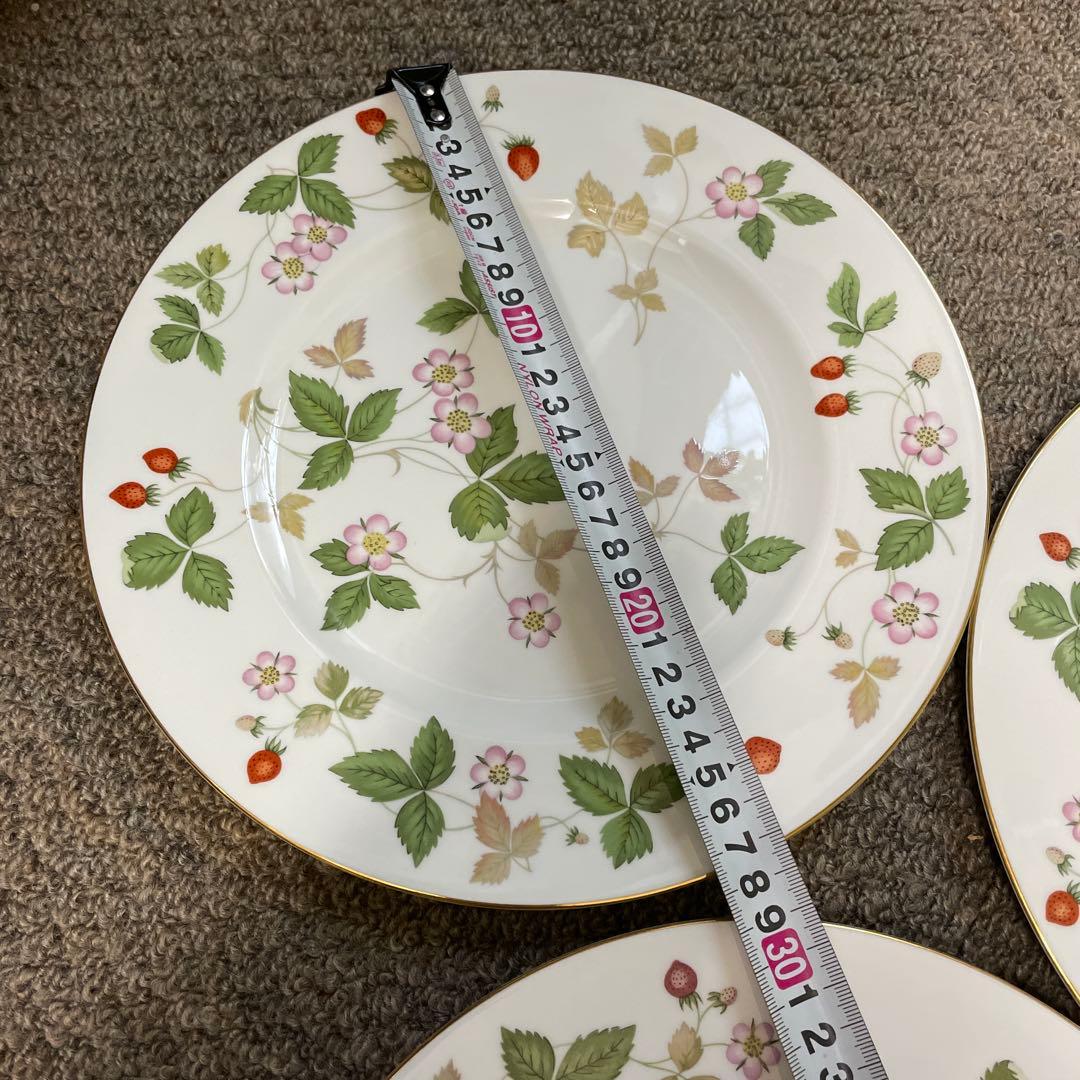  ワイルドストロベリー 皿 27.5cm3枚セット