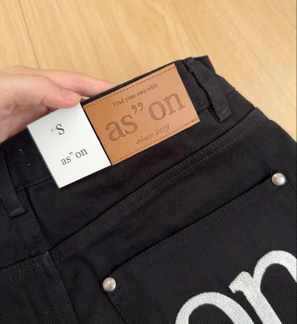 ason ストレートジーンズ