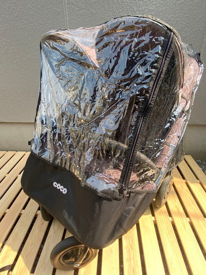 美品★エアバギー ココダブル 双子用ベビーカー　バギーボード　セット付き