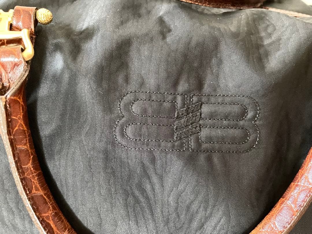 バレンシアガ　ボストンバッグ、黒　ツーウェイ