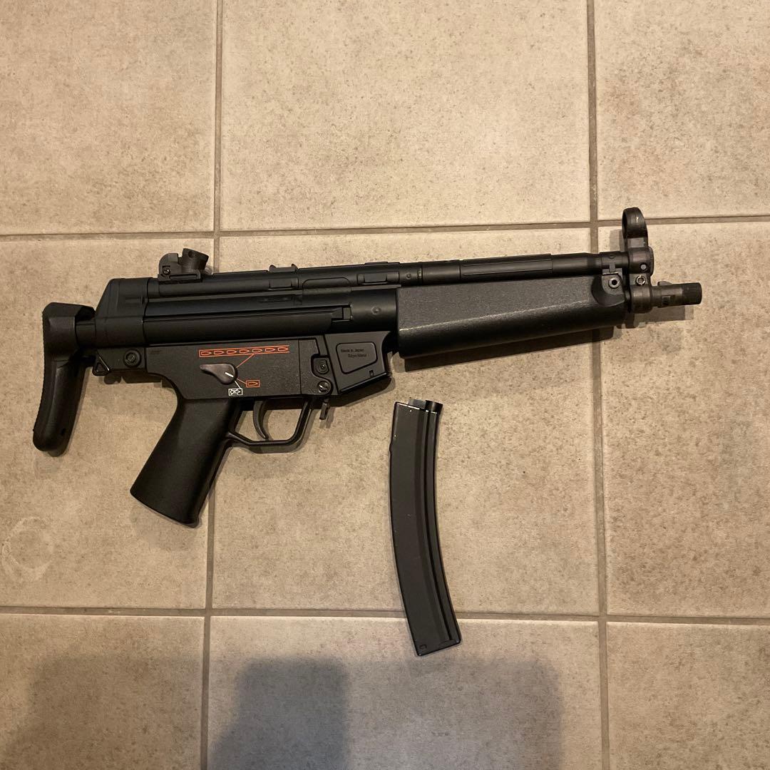 良品92m/s東京マルイ純正電動ガンMP5A5HGオーバーホールメンテ済良品