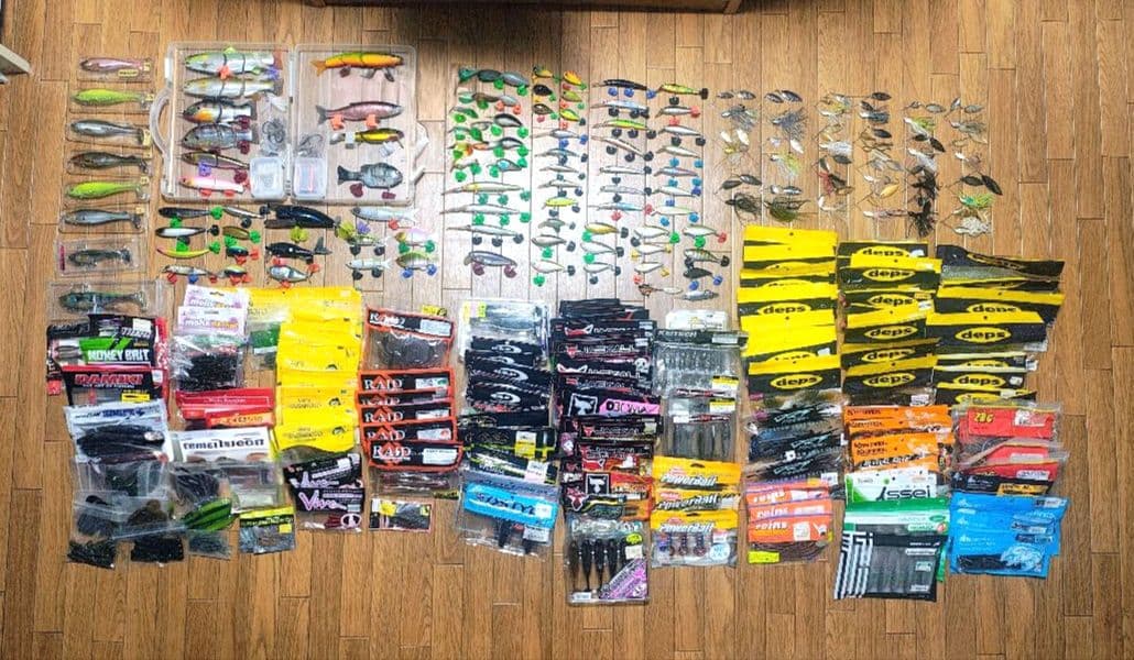 ●バス釣りルアー大量■プラグ＆ワーム■まとめ売り■引退セット■大量！■初心者