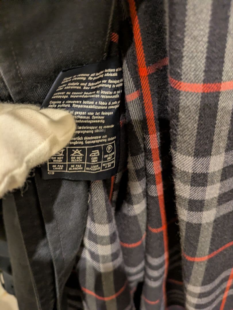 Burberrys 黒 トレンチコート ロングコート