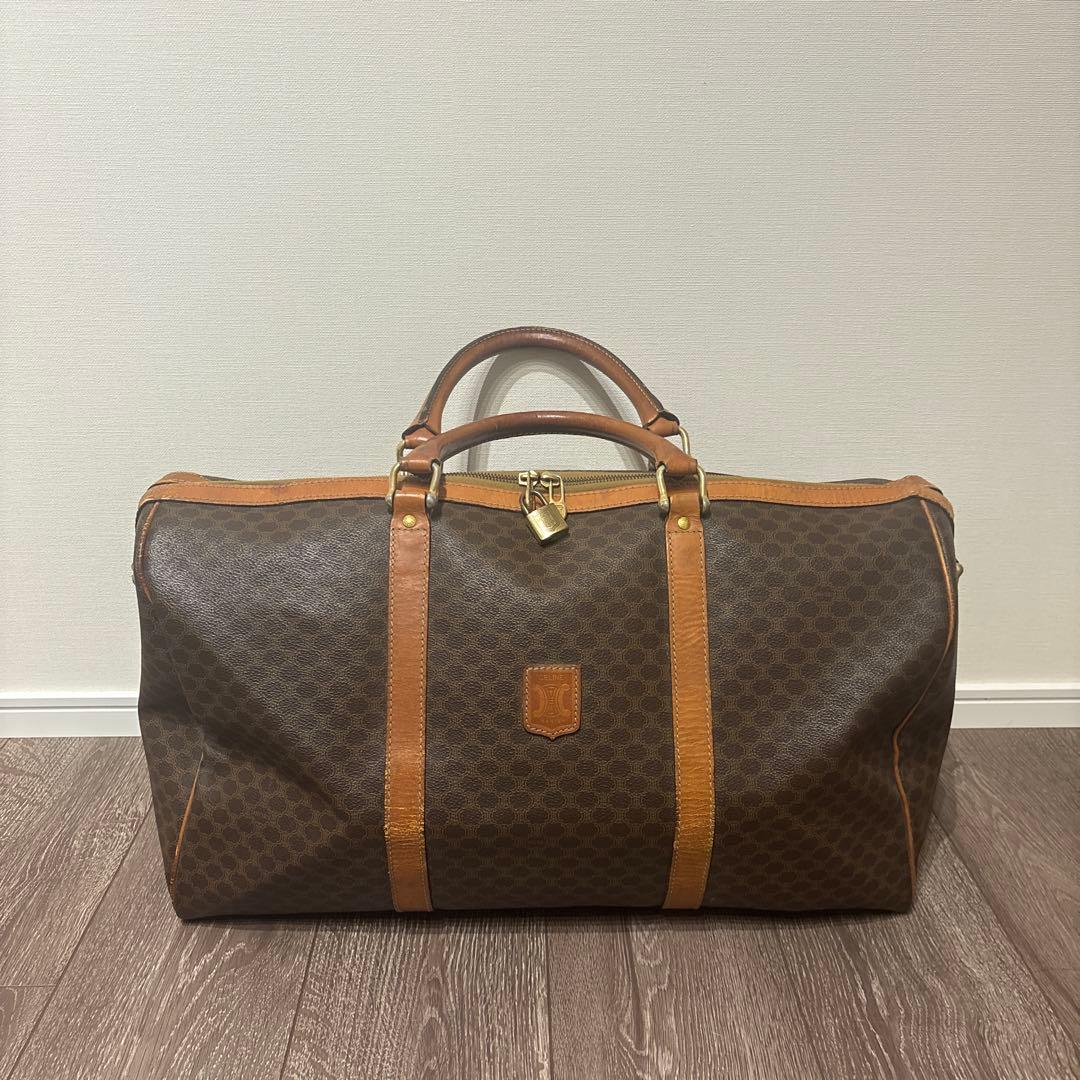 CELINE セリーヌ ボストンバッグ 南京錠付き