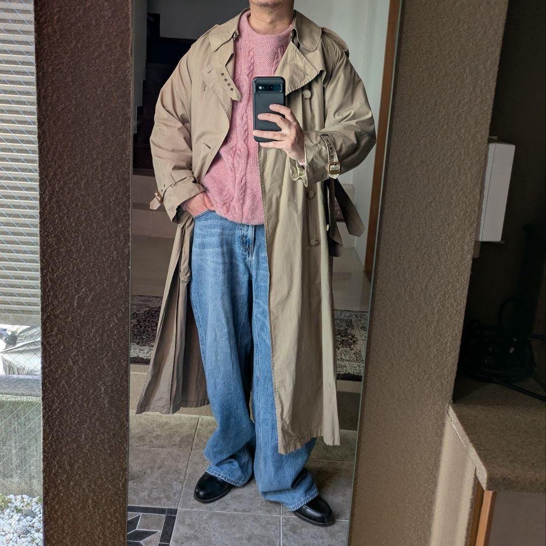 90s Ralph Lauren　ラルフローレン　一枚袖　トレンチコート