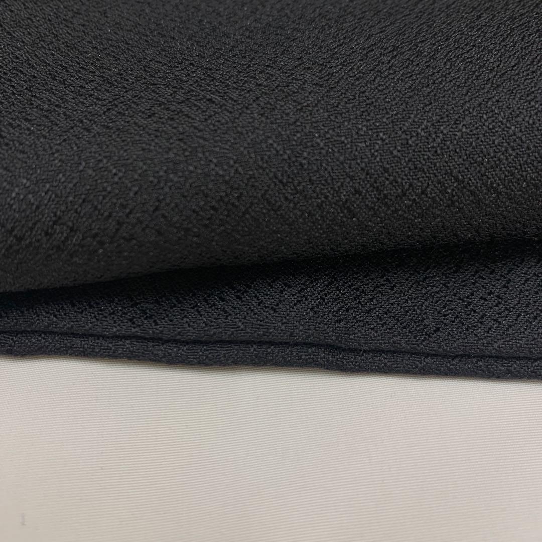 602abu21■七五三 五歳 着物&羽織 ポケモン 黒 無印 初期 市松■美品