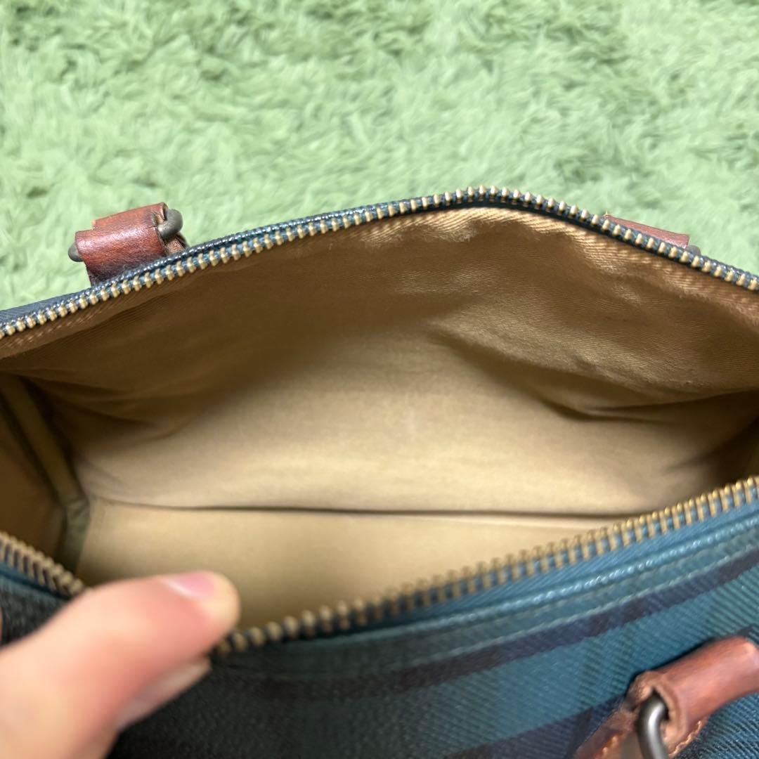 POLO RALPH LAUREN ラルフローレン　チェックミニボストンバック