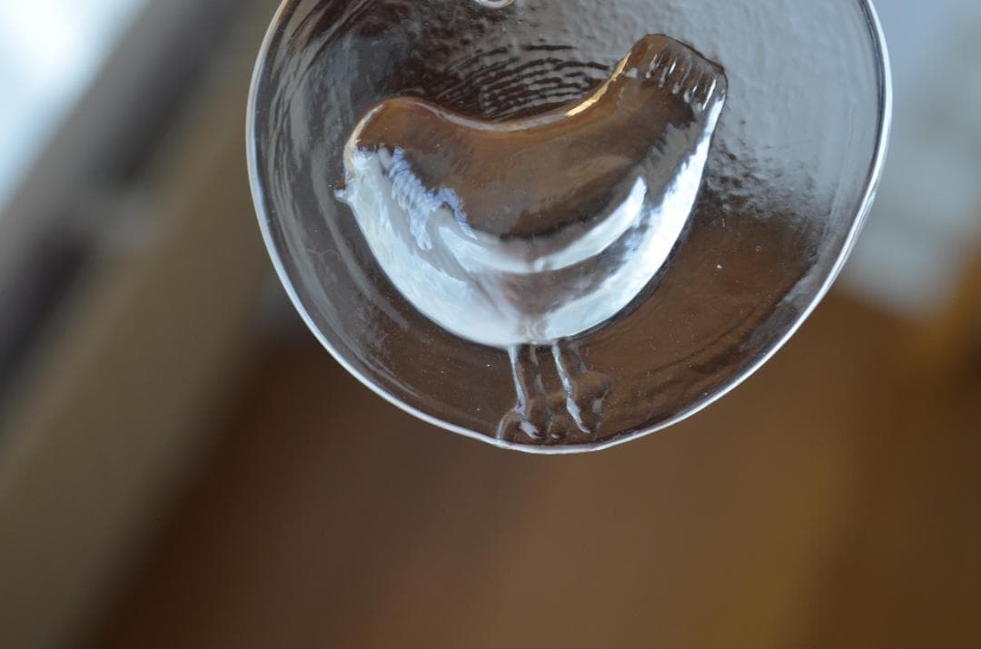 ARABIA/アラビア●クリスマス ガラスオーナメント3点セット●鳥2.天使