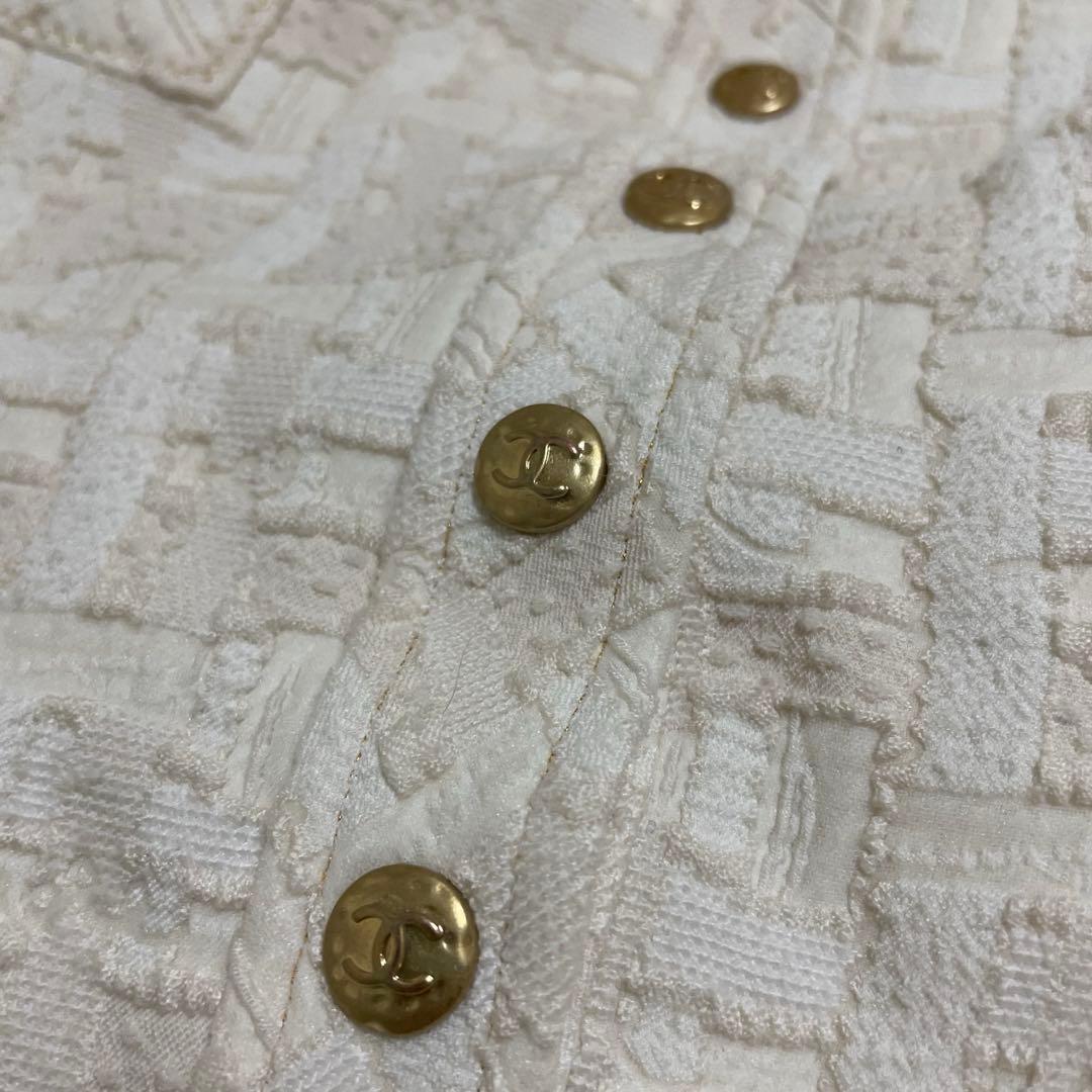 CHANEL ツイード スイムワンピース スイムウェア 水着 ビキニ シャネル