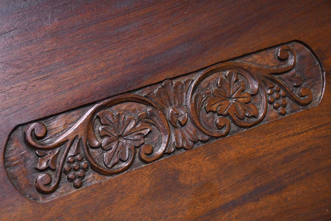 EEK99 神戸洋家具 コロニーハウス レリーフ ライティングビューロー 書斎机