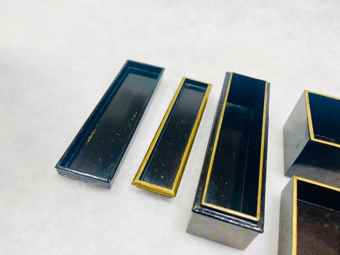 大正時代 雛道具 書棚 蒔絵 本銀 美品 箱付