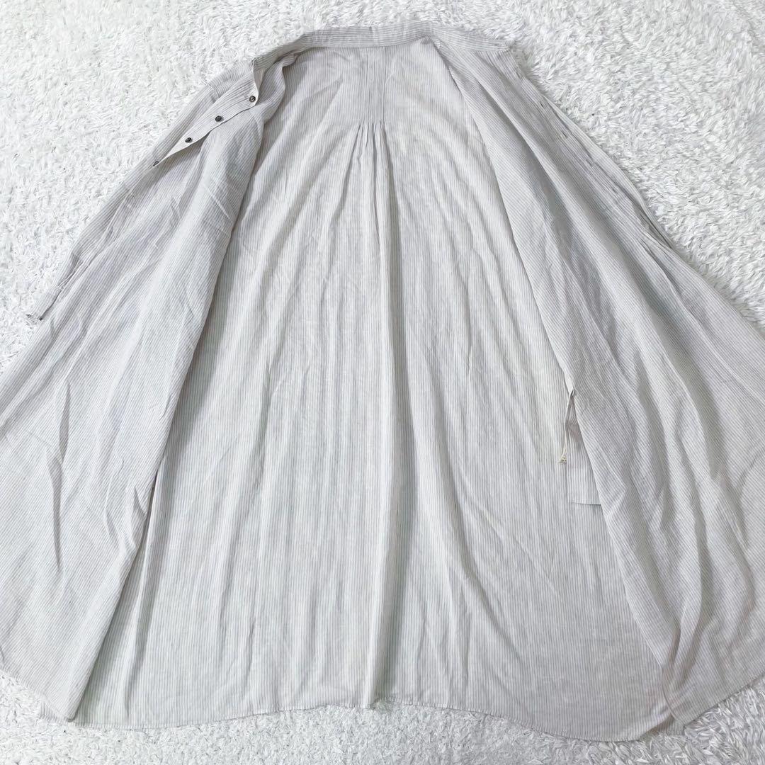 【極美品✨24ss】ババグーリ 手織りブラウス インドコットン ピンタック M