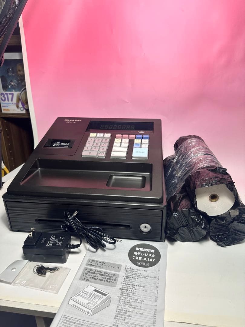 超お得 業務用 SHARP XE-A147 レジスターロール紙15ロールおまけ
