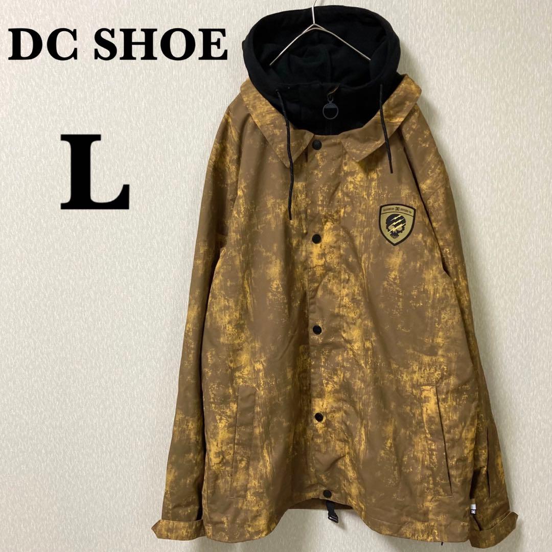 DC SHOES スノーボードウェア ジャケット パーカー重ね着風ジャケット L