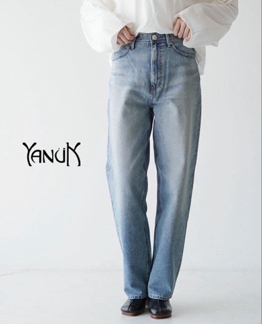 【値下げ】【美品】YANUK ボーイズストレート\