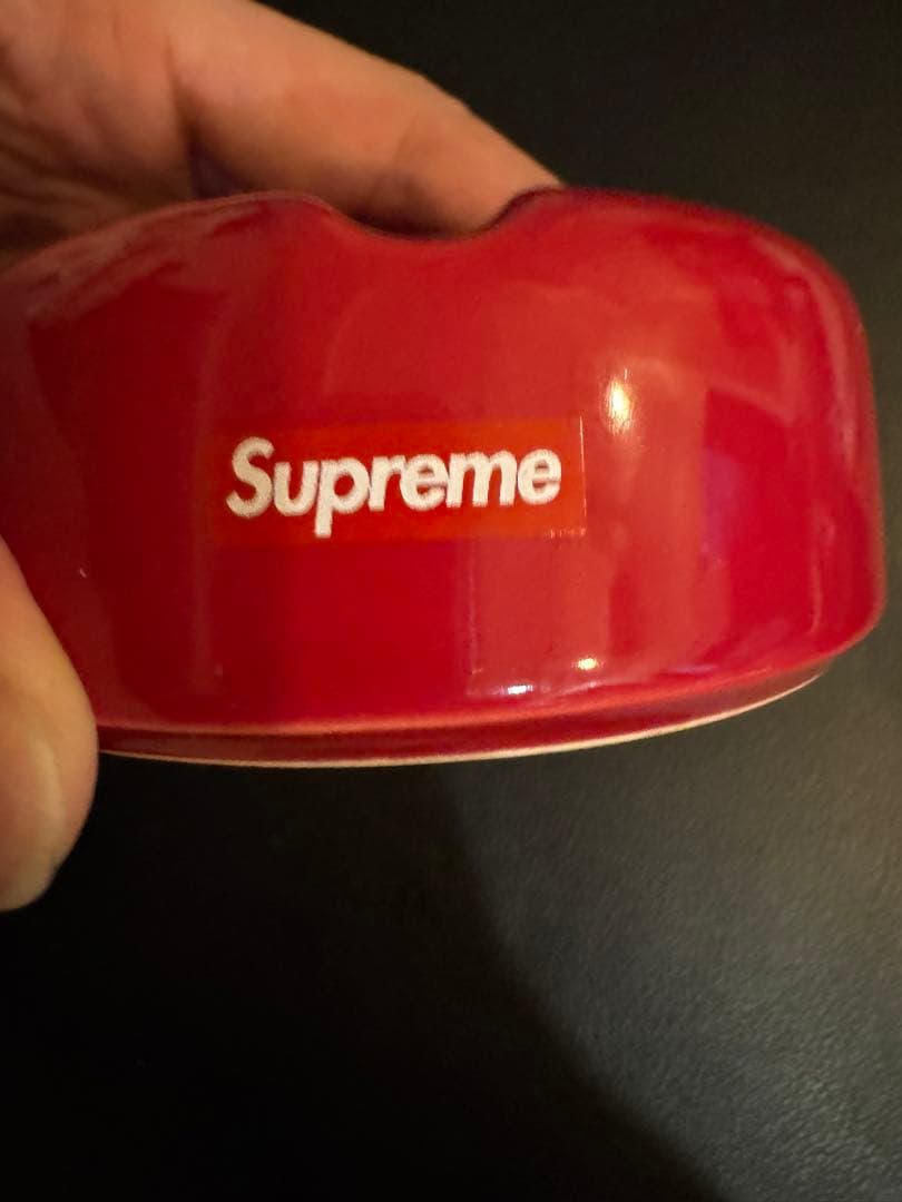 喫煙具・ライター supreme 11AW ASHTRAY RED BLACK SET