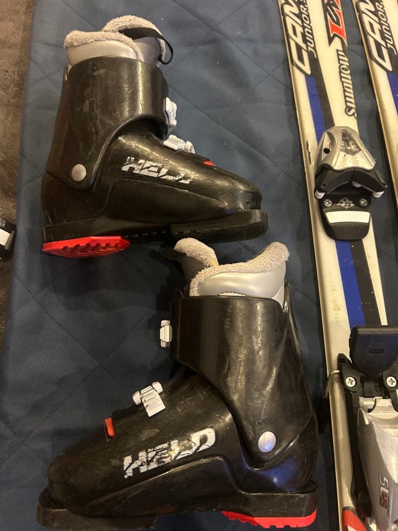 110 120 子供 スキーセット swallow ジュニアスキー