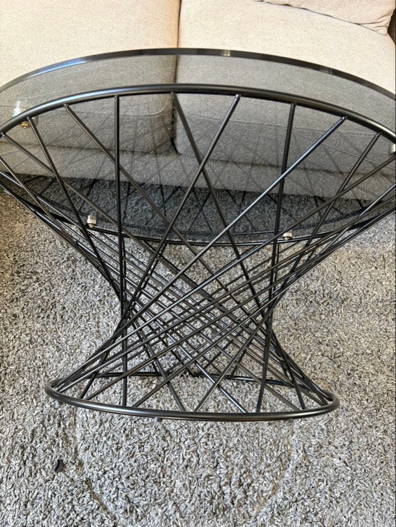 Francfranc　マーリア　コーヒーテーブル　ブラック　W80 ㎝