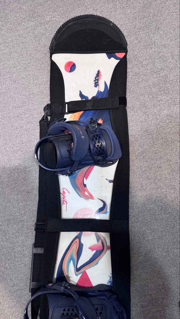 キャピタ スノーボード ビンディング付き 145