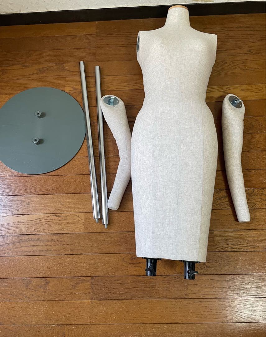 トルソー 着付け 和装 高さ調整 腕付き マネキン