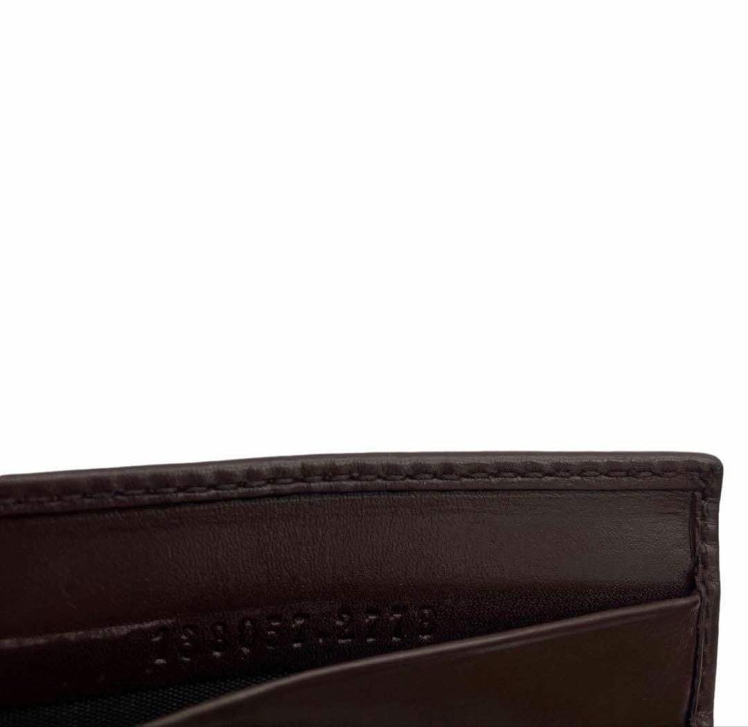 M*u様 GUCCI ダークブラウン マネークリップ