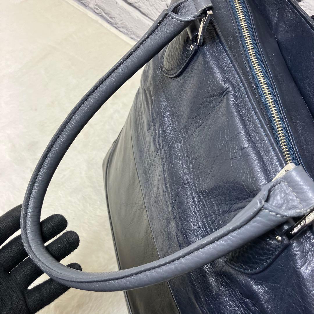 ペッレモルビダ✨メイデンボヤージュ A4 本革 レザー バイカラー トートバッグ