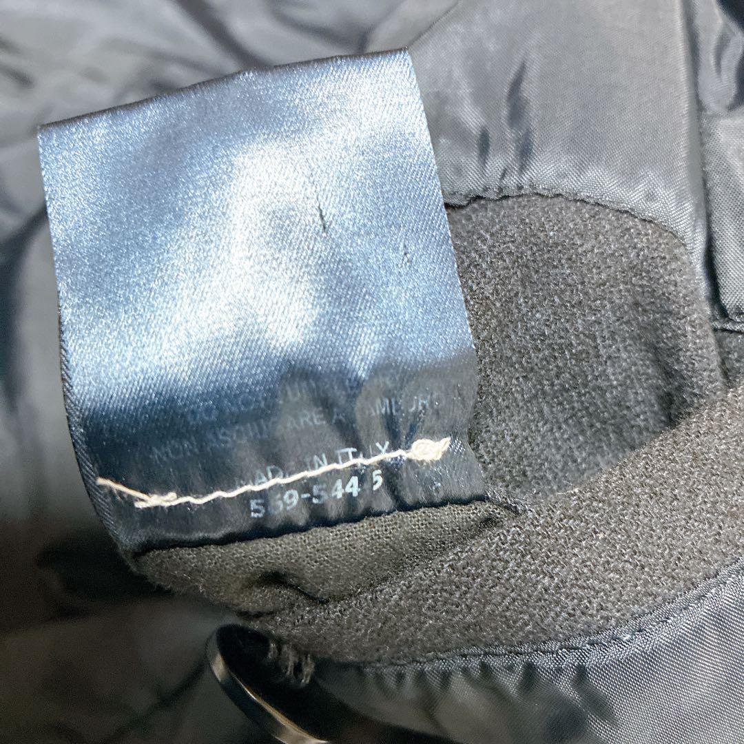 HERNO ヘルノ　ネイビー ステンカラーコート ウエストベルト　大きいサイズ