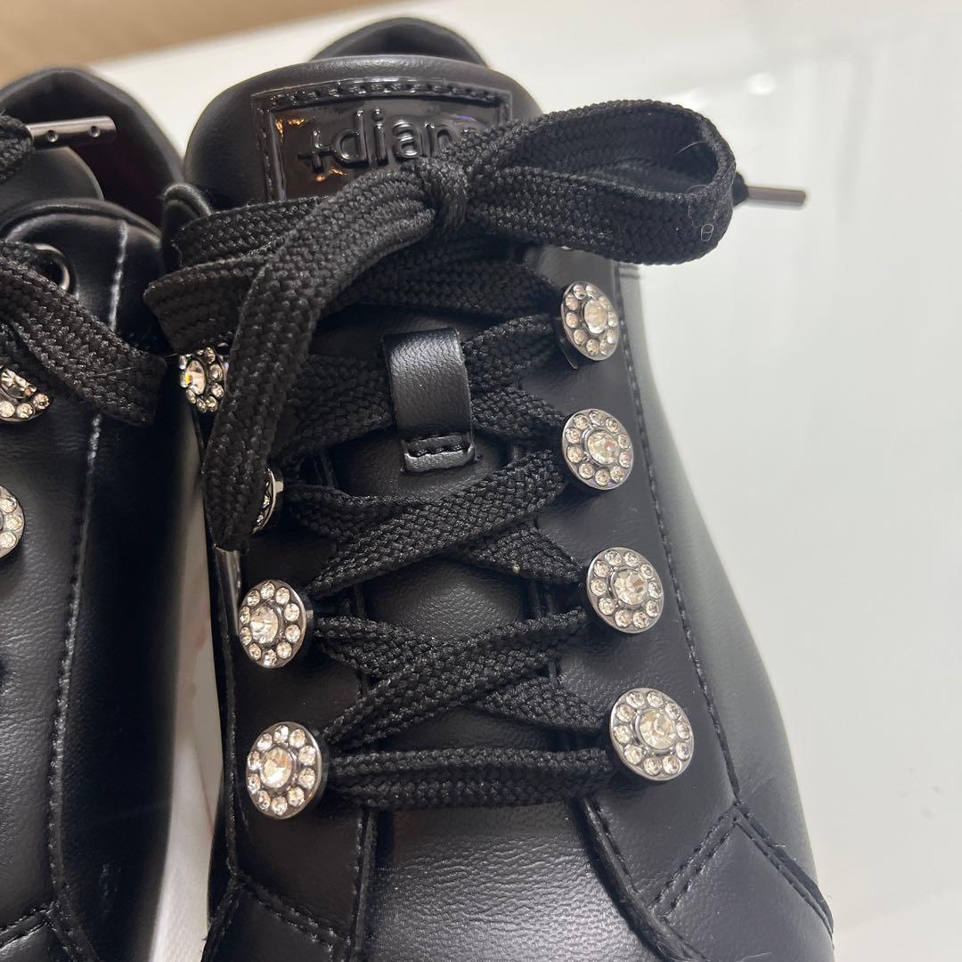 【+dianaGOLF】レースアップゴルフシューズ